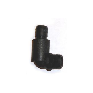 Nozzle 3/8 inch - 14 mm 90° w. Valve fits PA-35 / SA