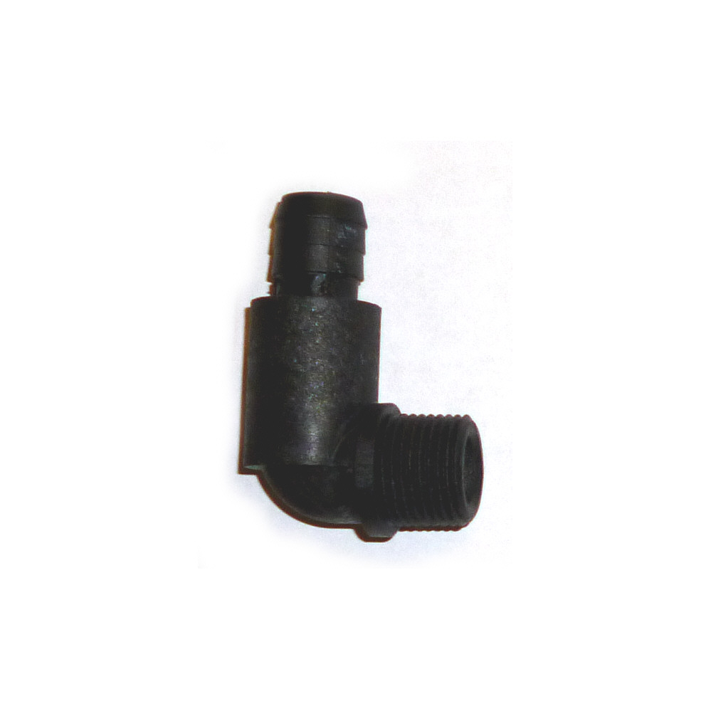 Nozzle 3/8 inch - 14 mm 90° w. Valve fits PA-35 / SA